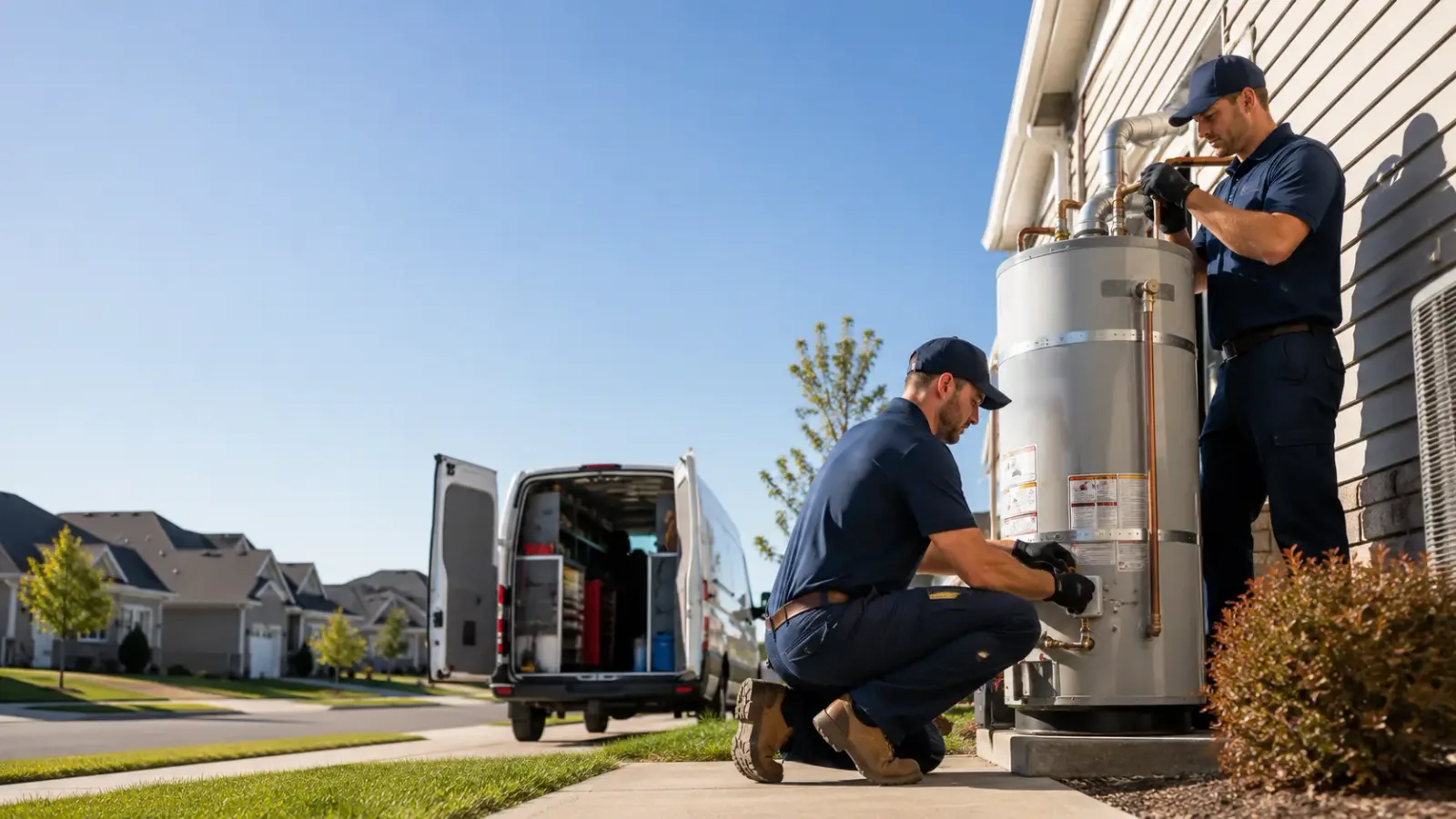 Water Heater Installation in Ensign, KS